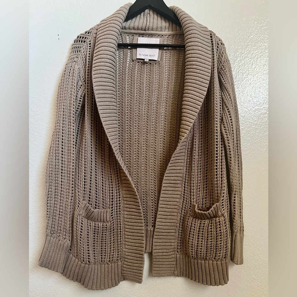 ARITZIA - SUNDAY BEST Knit Cardigan Sweater